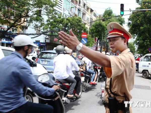 Hà Nội Phân luồng giao thông quanh khu vực Nhà Quốc hội mới